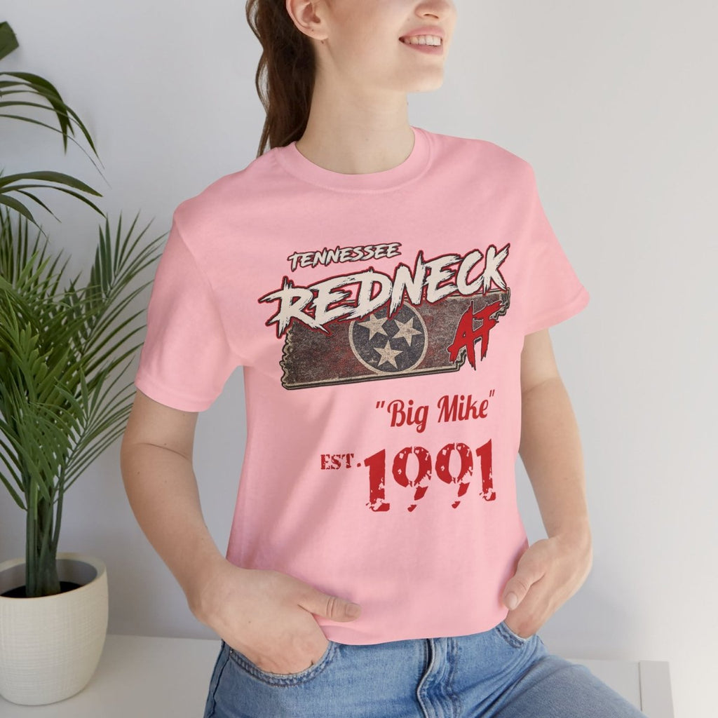 Redneck AF Tennessee T-Shirt | Personalized Tennessee Pride Graphic Tee - Anything AF