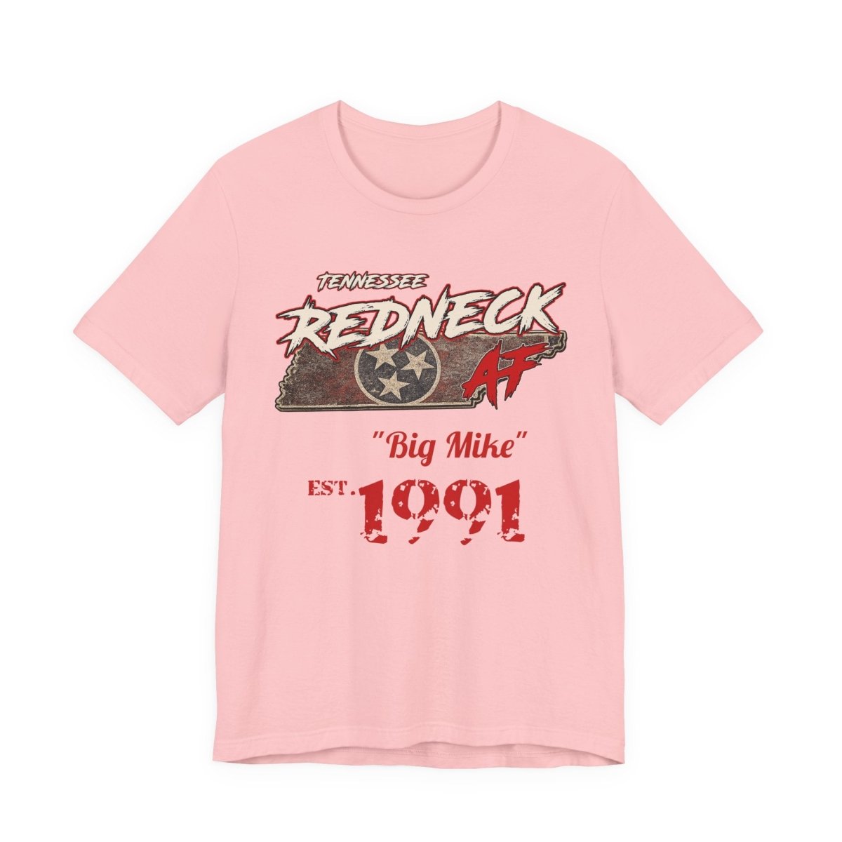 Redneck AF Tennessee T-Shirt | Personalized Tennessee Pride Graphic Tee - Anything AF