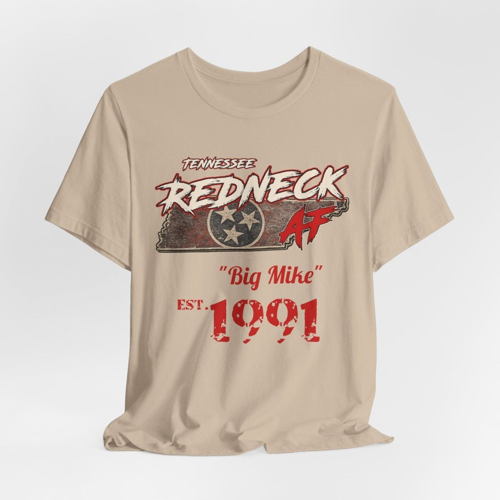 Redneck AF Tennessee T-Shirt | Personalized Tennessee Pride Graphic Tee - Anything AF