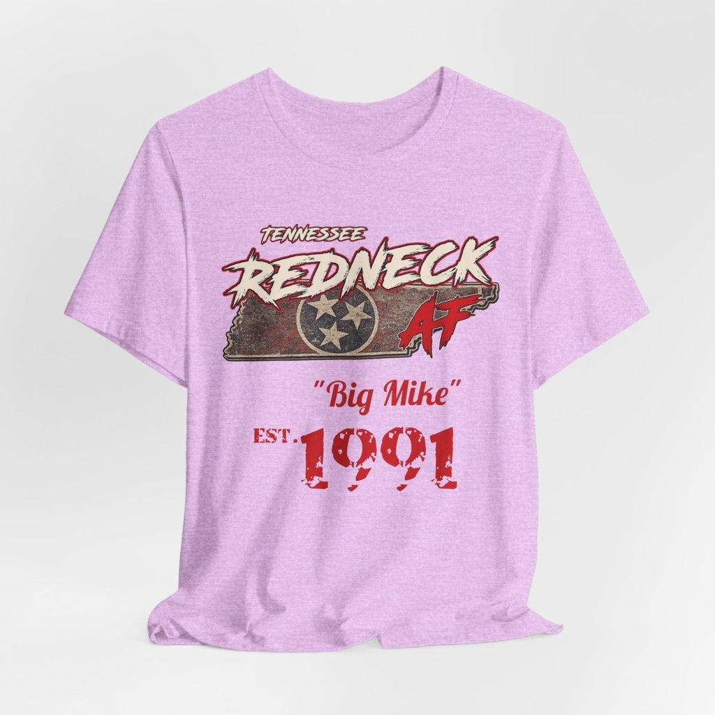 Redneck AF Tennessee T-Shirt | Personalized Tennessee Pride Graphic Tee - Anything AF