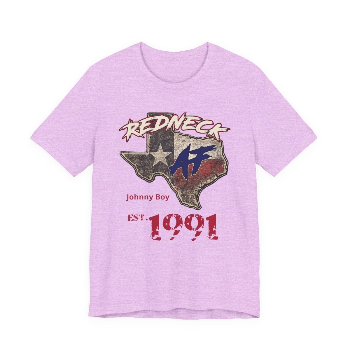 Redneck AF Texas T-Shirt | Personalized Texas Pride Graphic Tee - Anything AF