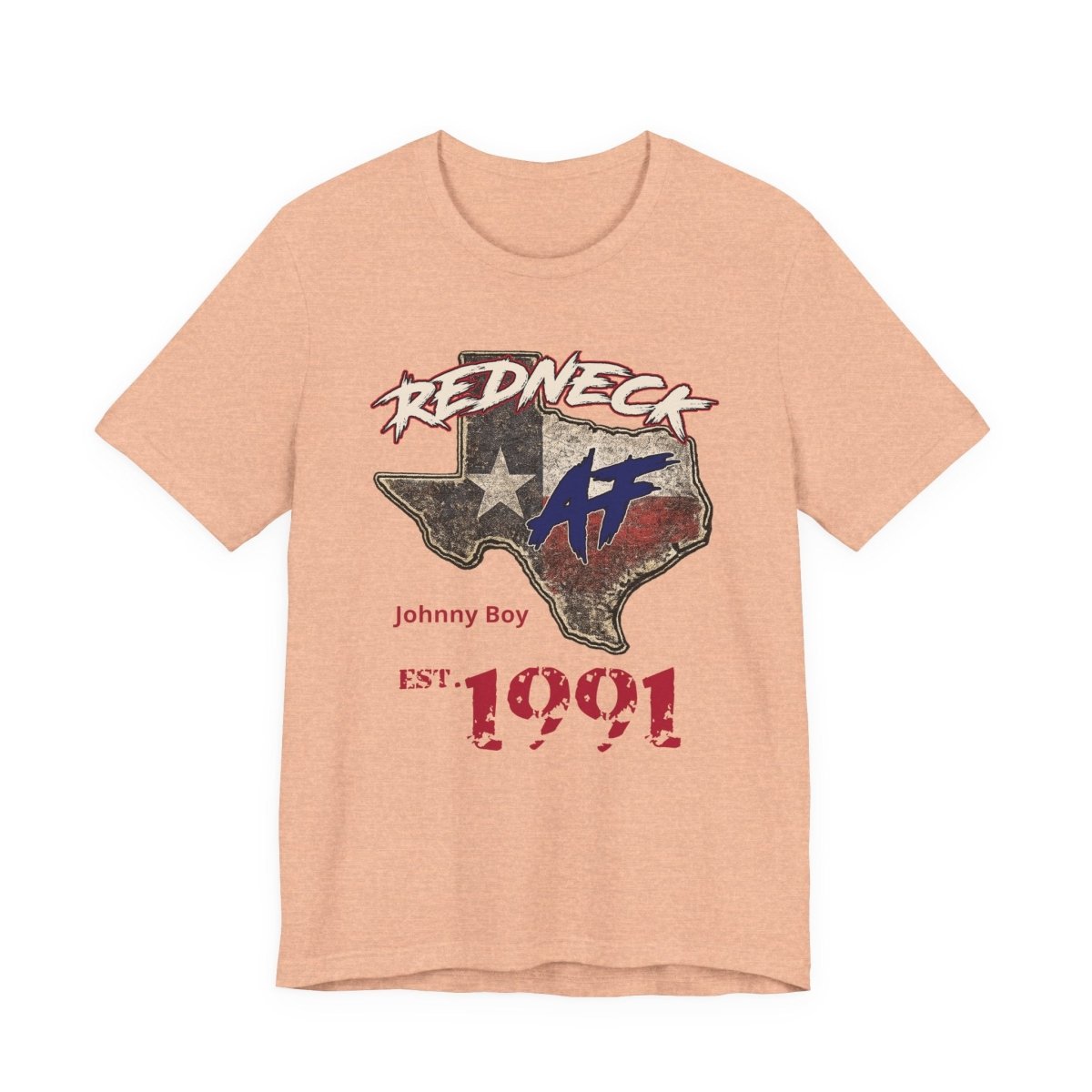 Redneck AF Texas T-Shirt | Personalized Texas Pride Graphic Tee - Anything AF