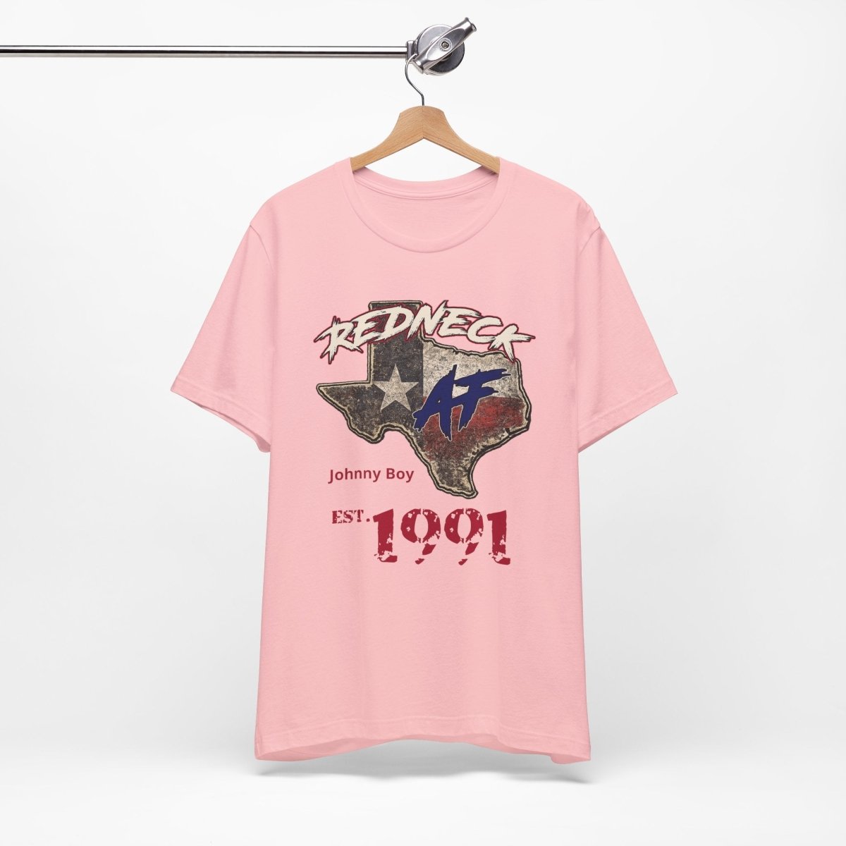 Redneck AF Texas T-Shirt | Personalized Texas Pride Graphic Tee - Anything AF