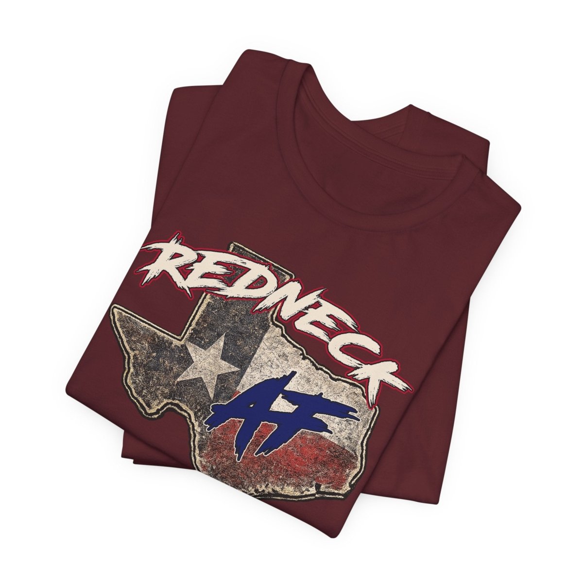 Redneck AF Texas T-Shirt | Personalized Texas Pride Graphic Tee - Anything AF