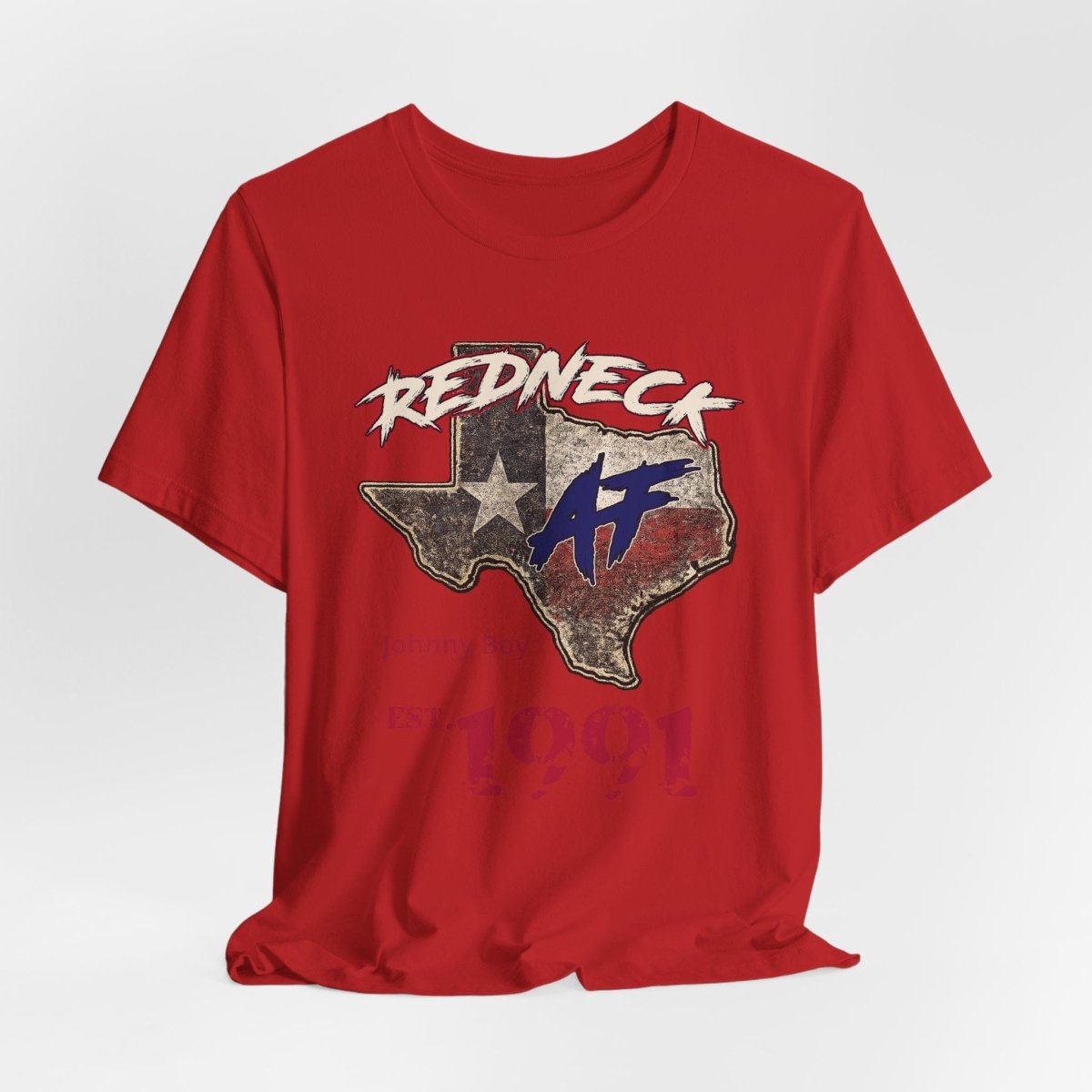 Redneck AF Texas T-Shirt | Personalized Texas Pride Graphic Tee - Anything AF