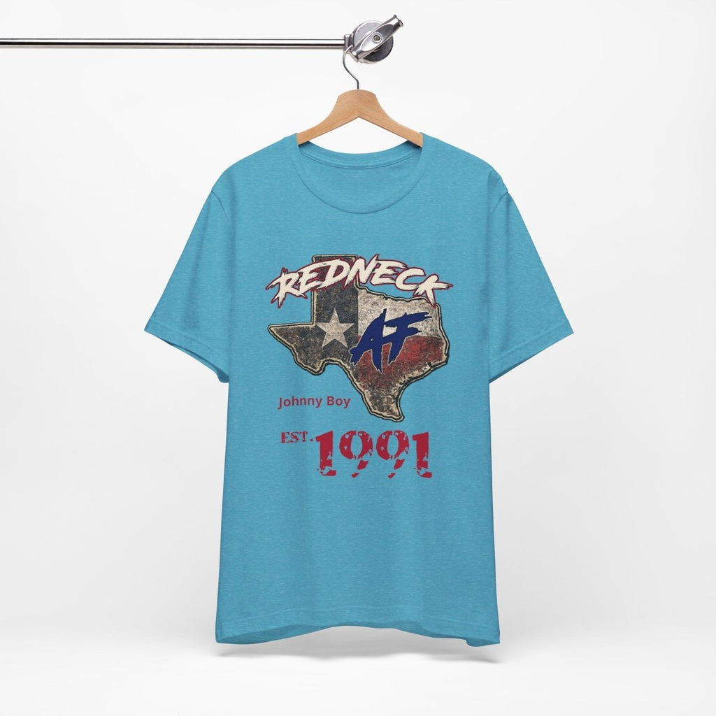 Redneck AF Texas T-Shirt | Personalized Texas Pride Graphic Tee - Anything AF