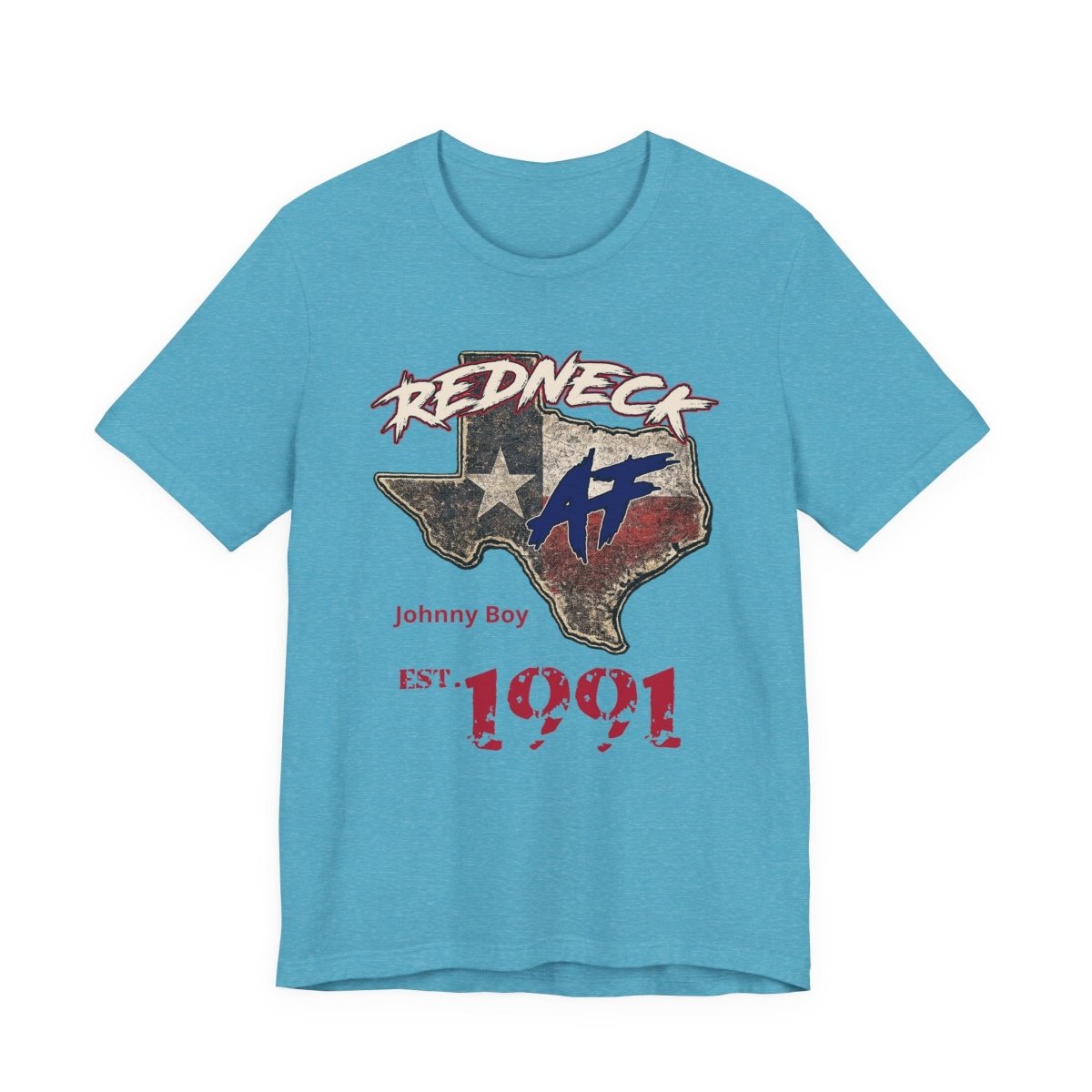 Redneck AF Texas T-Shirt | Personalized Texas Pride Graphic Tee - Anything AF