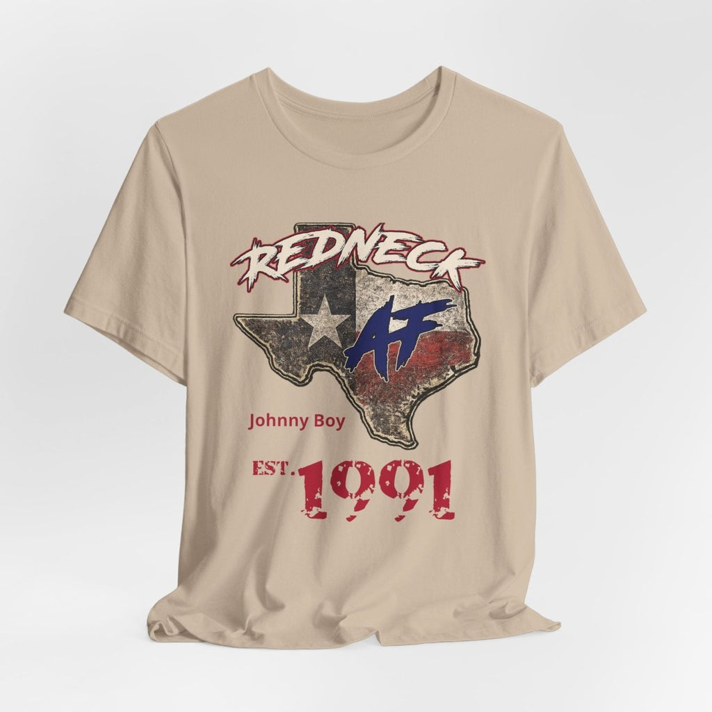 Redneck AF Texas T-Shirt | Personalized Texas Pride Graphic Tee - Anything AF