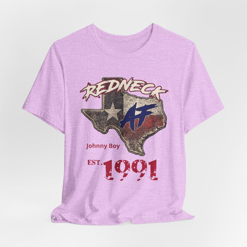 Redneck AF Texas T-Shirt | Personalized Texas Pride Graphic Tee - Anything AF