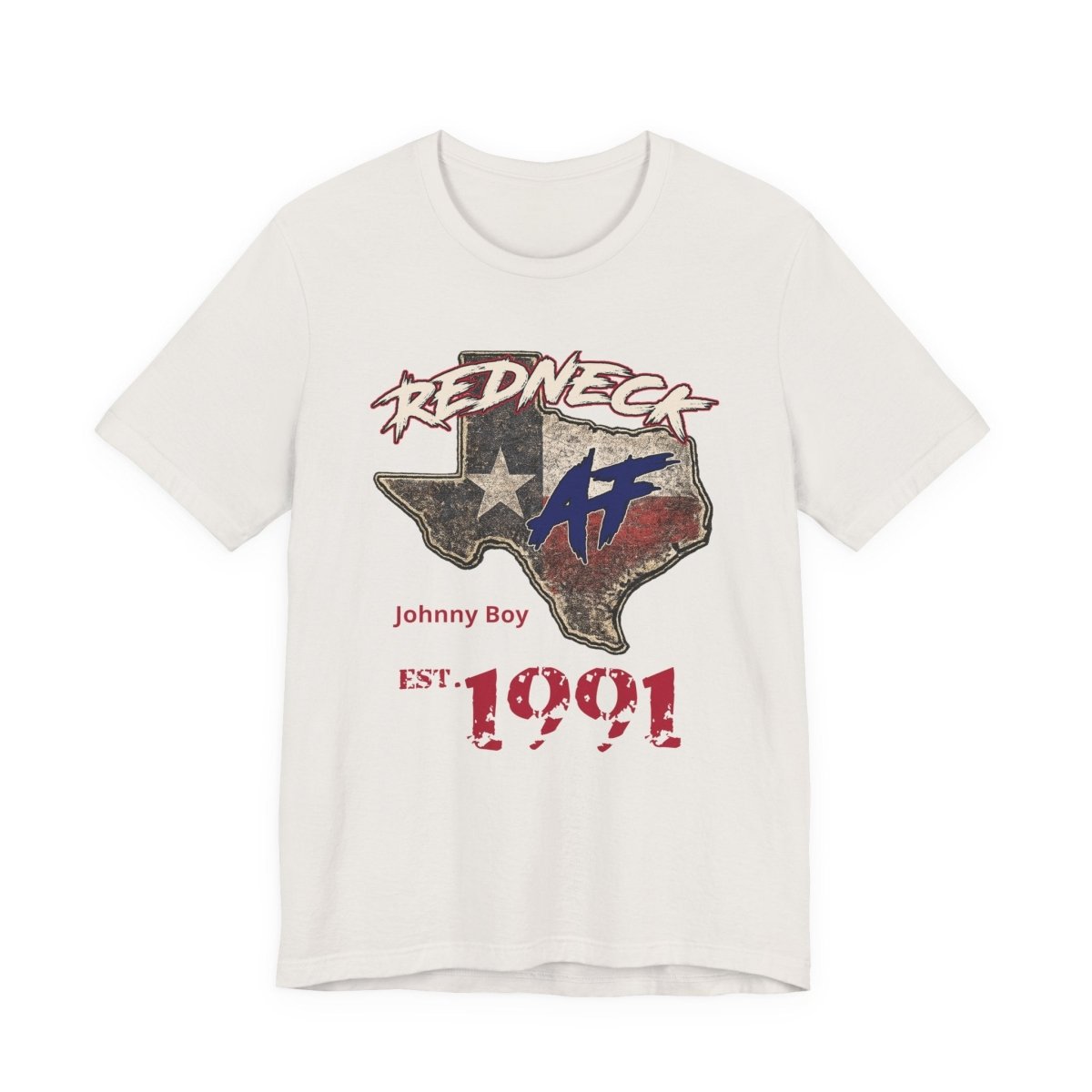 Redneck AF Texas T-Shirt | Personalized Texas Pride Graphic Tee - Anything AF