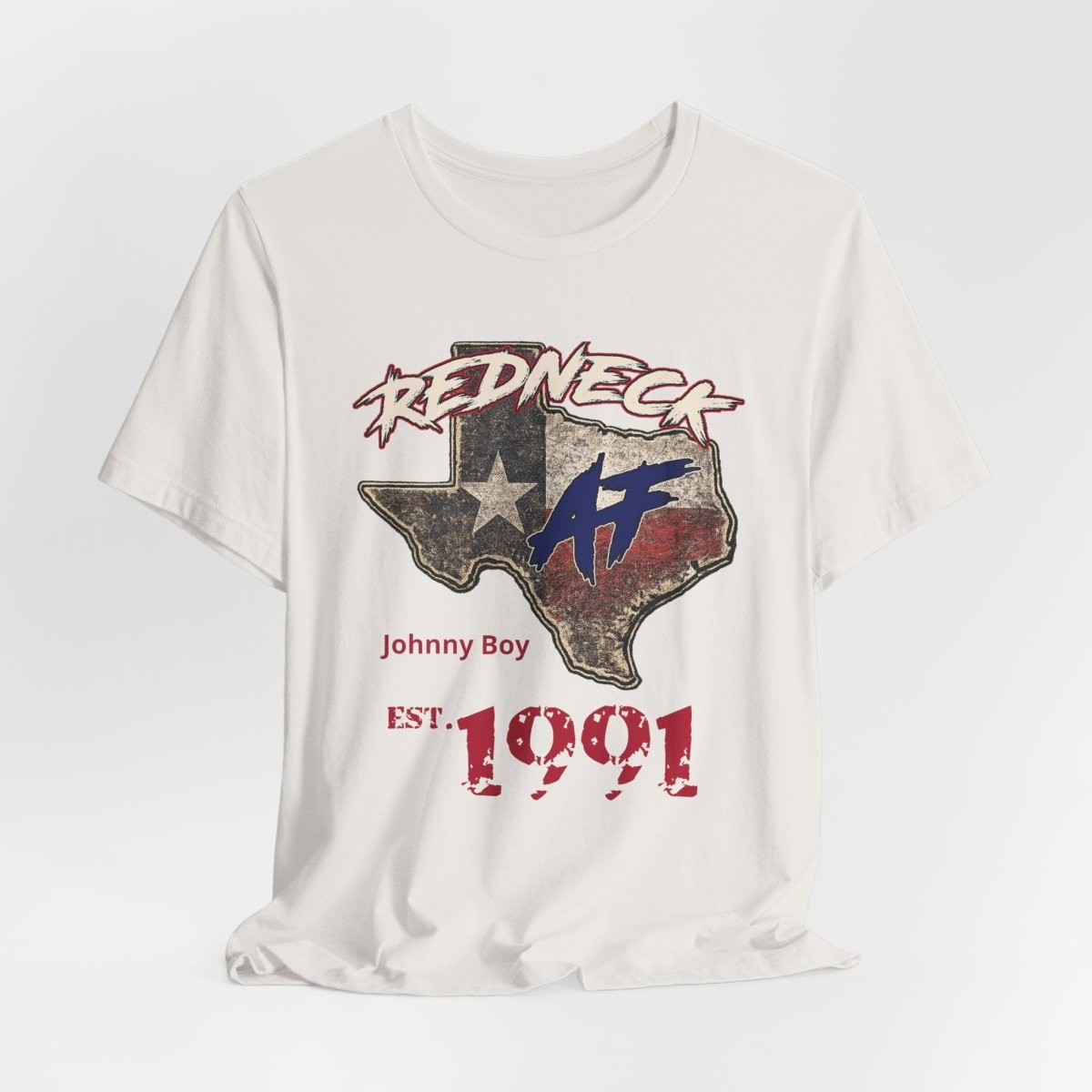 Redneck AF Texas T-Shirt | Personalized Texas Pride Graphic Tee - Anything AF