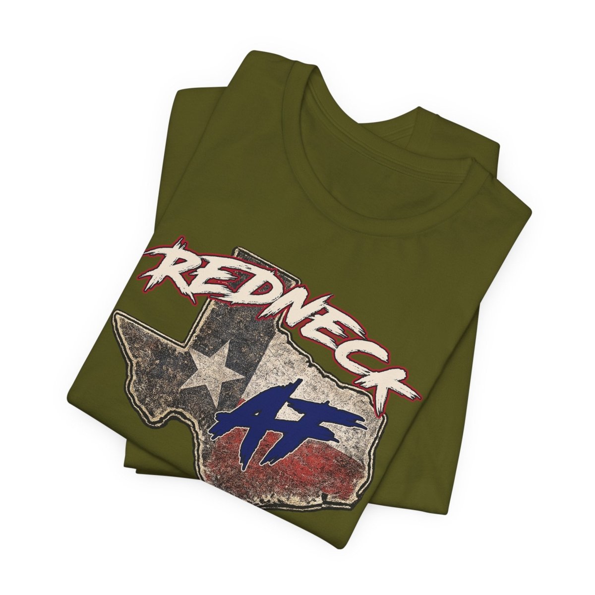 Redneck AF Texas T-Shirt | Personalized Texas Pride Graphic Tee - Anything AF