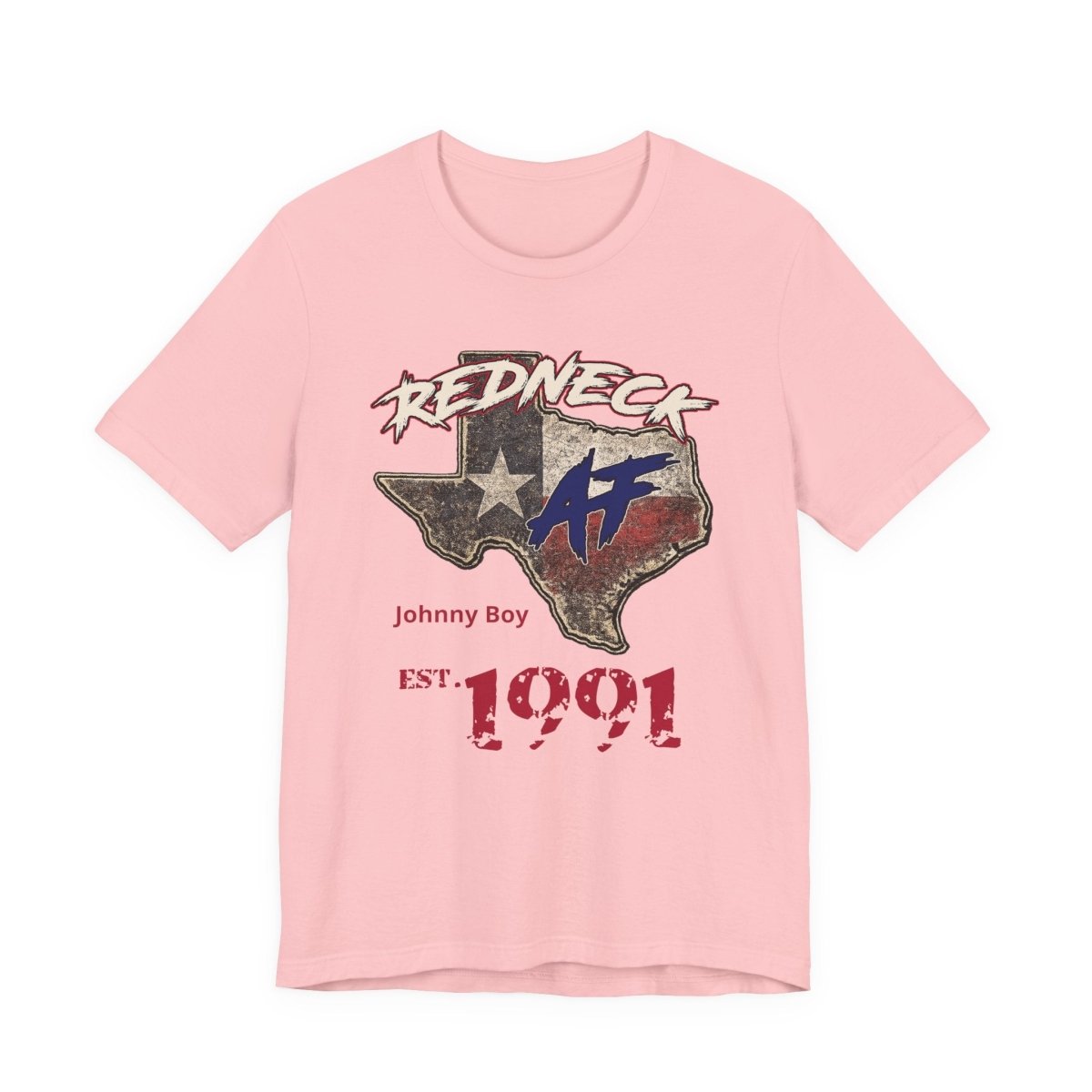 Redneck AF Texas T-Shirt | Personalized Texas Pride Graphic Tee - Anything AF