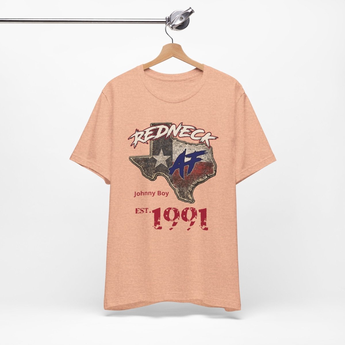 Redneck AF Texas T-Shirt | Personalized Texas Pride Graphic Tee - Anything AF