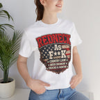 Redneck As F**K T-Shirt | American Flag Country Pride Graphic Tee - Anything AF