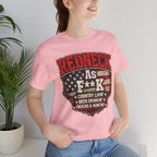 Redneck As F**K T-Shirt | American Flag Country Pride Graphic Tee - Anything AF