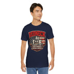 Redneck As F**K T-Shirt | American Flag Country Pride Graphic Tee - Anything AF