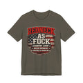 Redneck As Fuck T-Shirt | American Flag Country Pride Graphic Tee - Anything AF