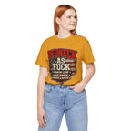 Redneck As Fuck T-Shirt | American Flag Country Pride Graphic Tee - Anything AF