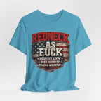 Redneck As Fuck T-Shirt | American Flag Country Pride Graphic Tee - Anything AF