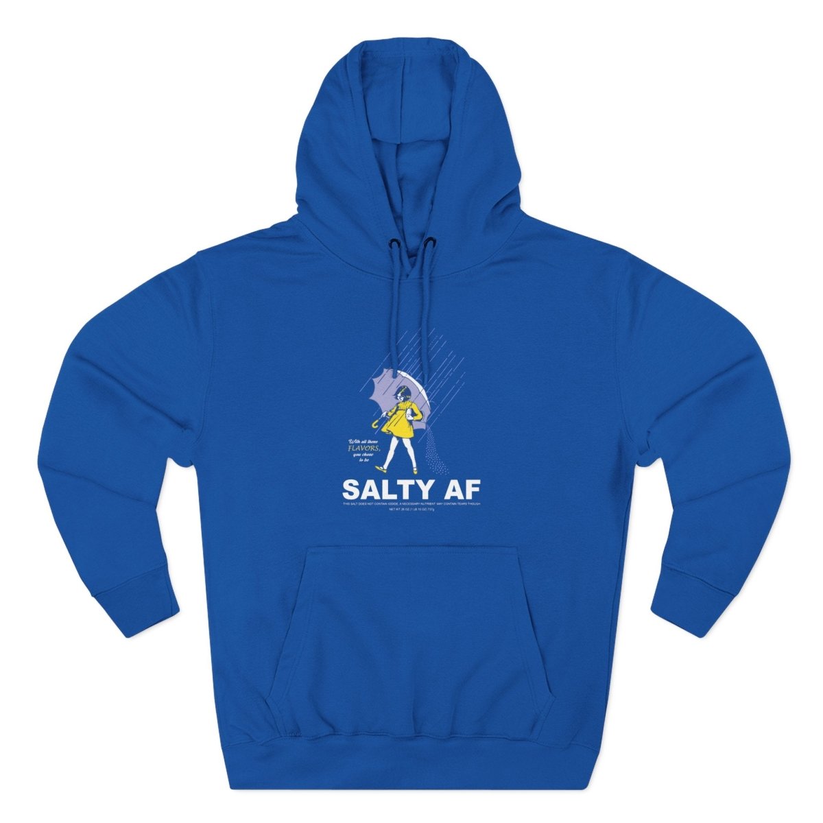 Salty AF Hoodie | Morton Salt Girl Retro Rain Girl Graphic | Anything AF - Anything AF