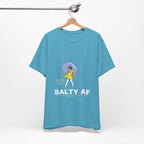 Salty AF T-Shirt | Morton Salt Girl Vintage Graphic | Sarcastic Attitude Graphic Tee | Anything AF - Anything AF