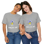 Salty AF T-Shirt | Morton Salt Girl Vintage Graphic | Sarcastic Attitude Graphic Tee | Anything AF - Anything AF