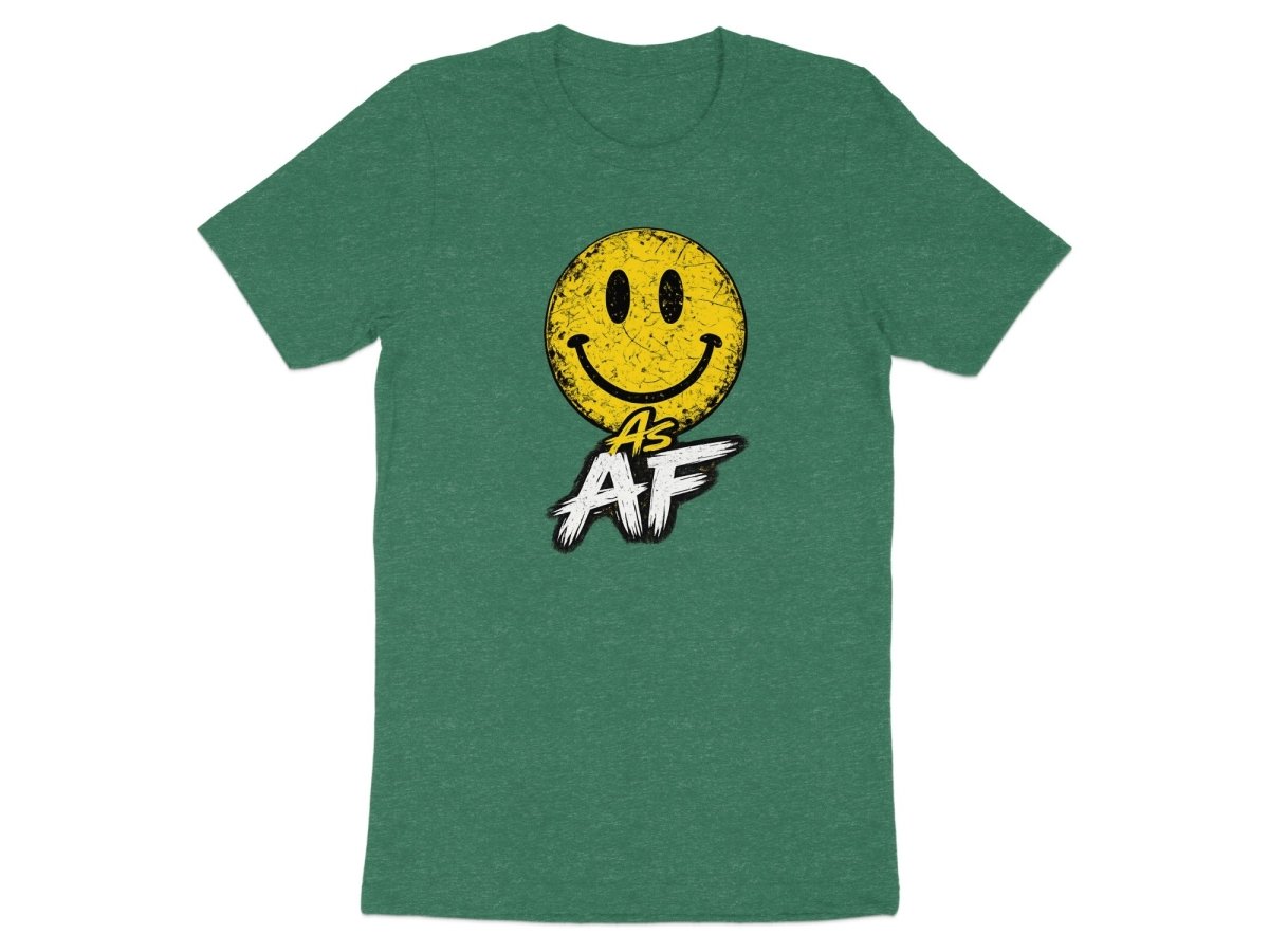 Smiley AF Edition Distressed Emoji T-Shirt - Anything AF