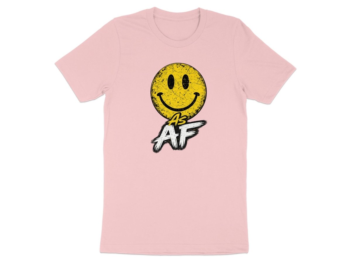 Smiley AF Edition Distressed Emoji T-Shirt - Anything AF