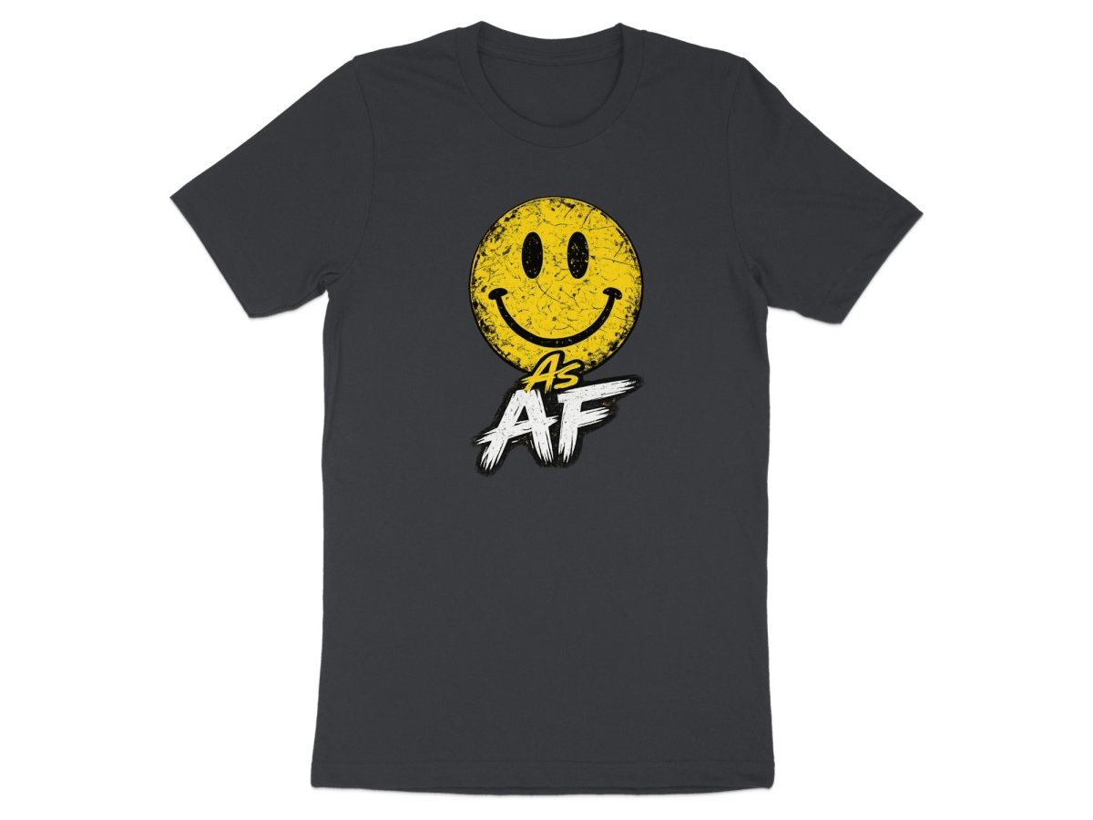 Smiley AF Edition Distressed Emoji T-Shirt - Anything AF