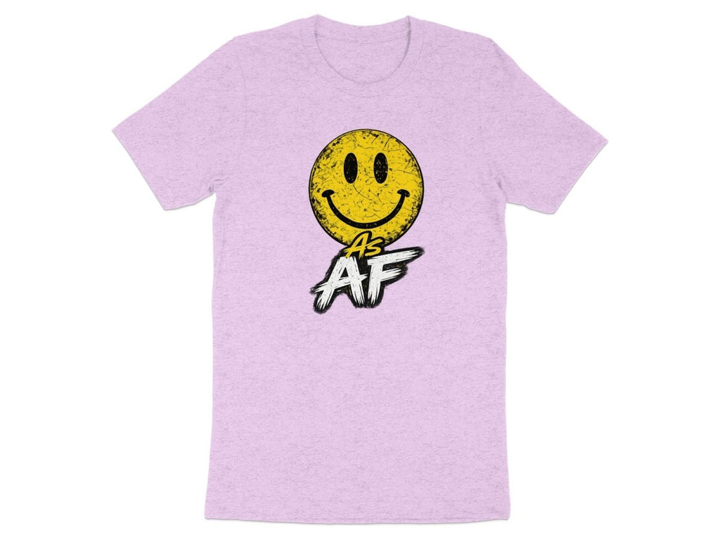 Smiley AF Edition Distressed Emoji T-Shirt - Anything AF