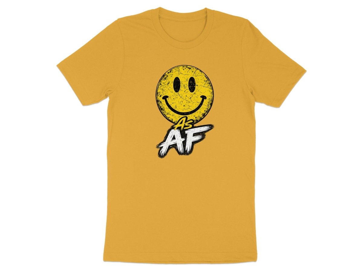 Smiley AF Edition Distressed Emoji T-Shirt - Anything AF