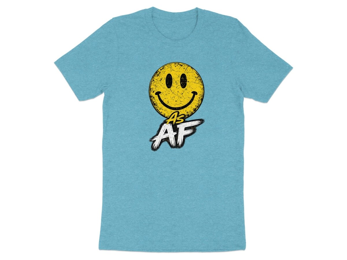 Smiley AF Edition Distressed Emoji T-Shirt - Anything AF