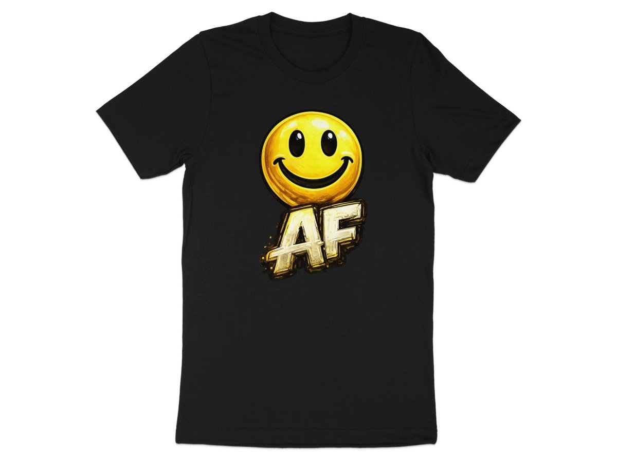 Smiley AF edition emoji Expression T-Shirt - Anything AF