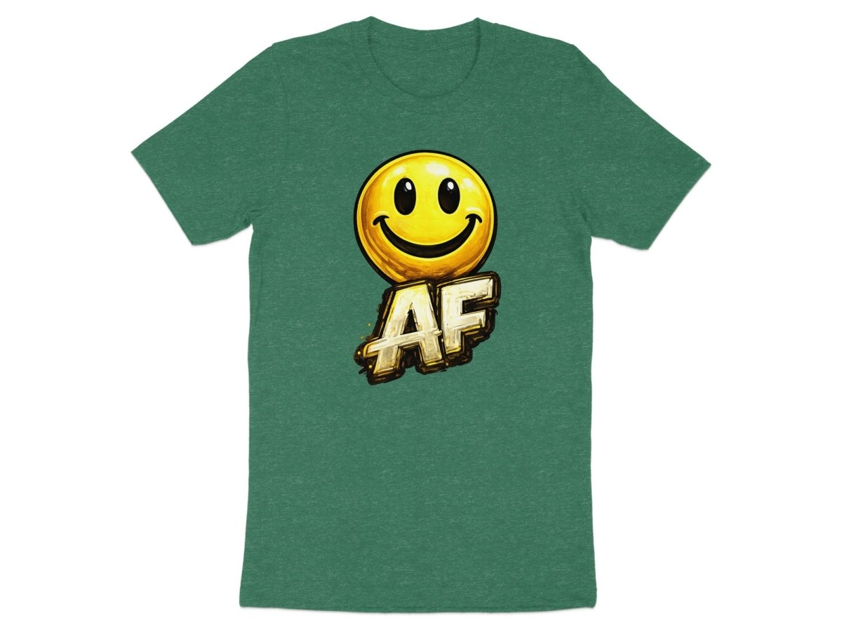 Smiley AF edition emoji Expression T-Shirt - Anything AF
