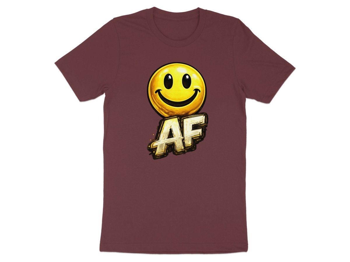 Smiley AF edition emoji Expression T-Shirt - Anything AF