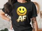 Smiley AF edition emoji Expression T-Shirt - Anything AF