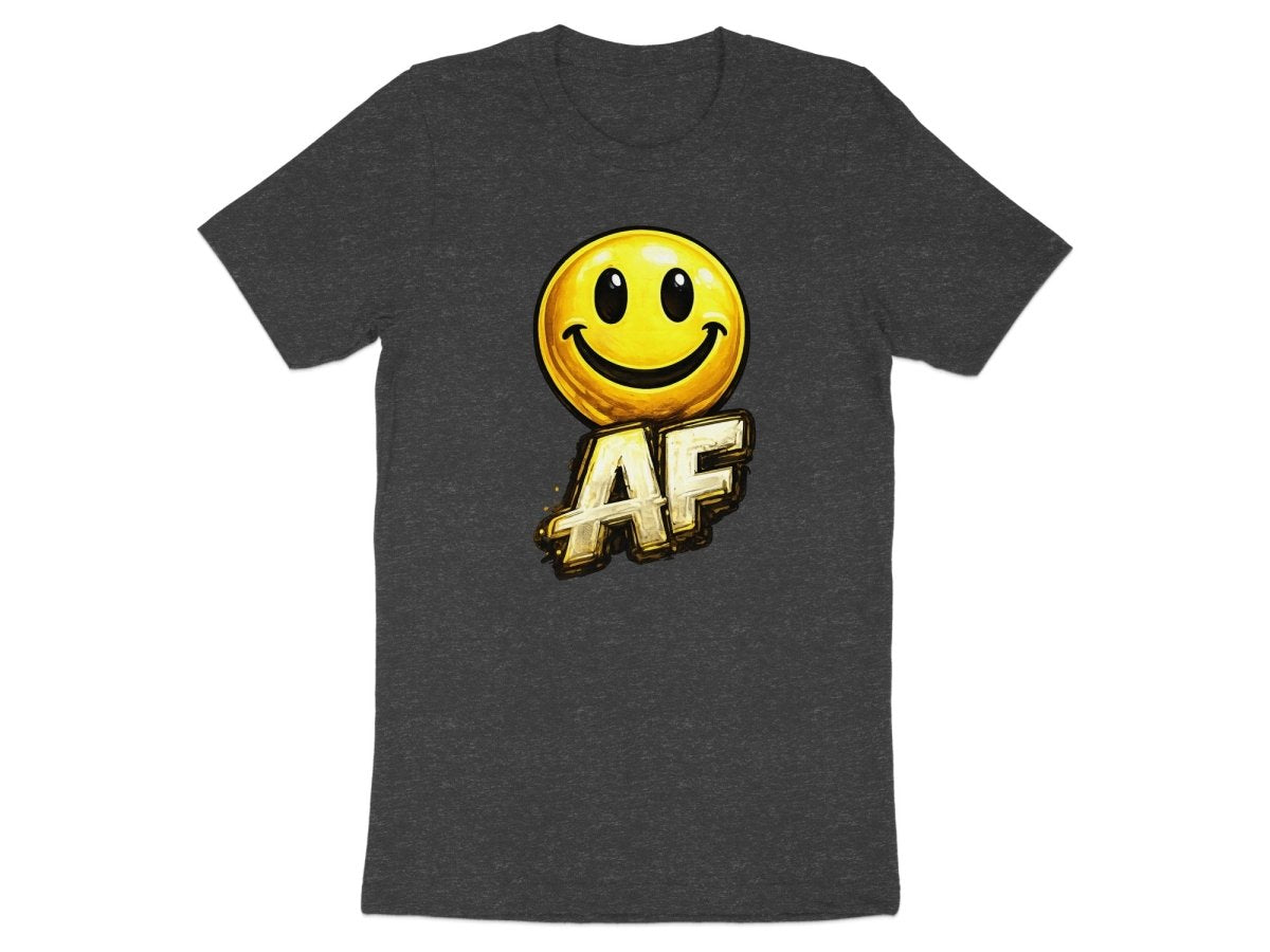 Smiley AF edition emoji Expression T-Shirt - Anything AF