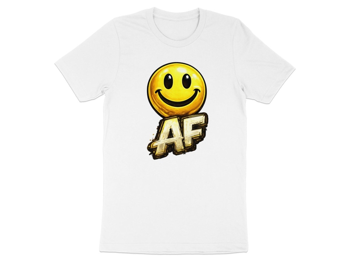 Smiley AF edition emoji Expression T-Shirt - Anything AF
