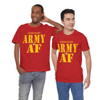 United States Army AF Shirt | Army AF Military T-Shirt | U.S. Army Pride Tee for Soldiers & Veterans - Anything AF