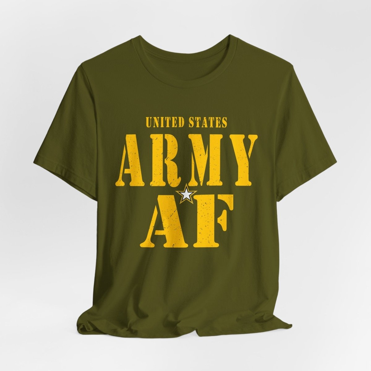 United States Army AF Shirt | Army AF Military T-Shirt | U.S. Army Pride Tee for Soldiers & Veterans - Anything AF