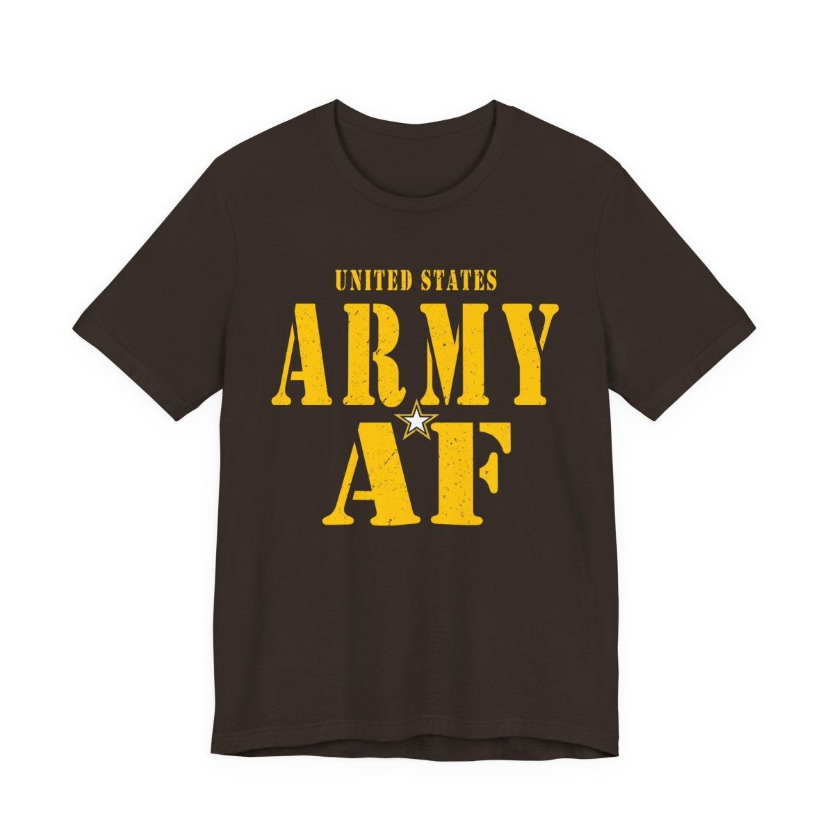 United States Army AF Shirt | Army AF Military T-Shirt | U.S. Army Pride Tee for Soldiers & Veterans - Anything AF