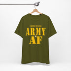 United States Army AF Shirt | Army AF Military T-Shirt | U.S. Army Pride Tee for Soldiers & Veterans - Anything AF