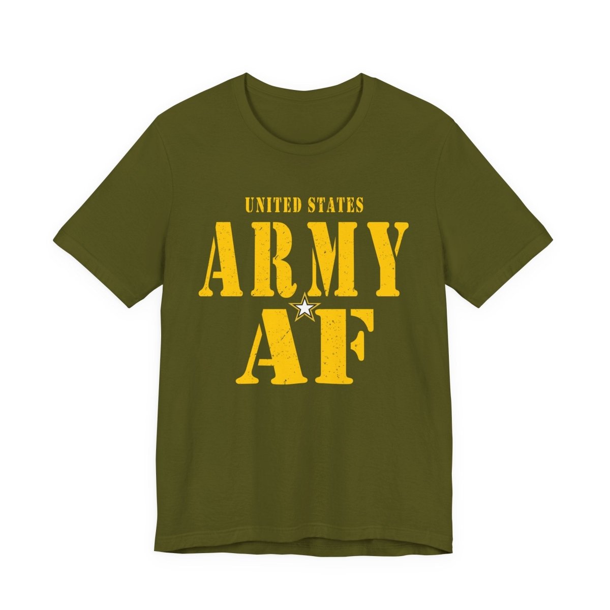 United States Army AF Shirt | Army AF Military T-Shirt | U.S. Army Pride Tee for Soldiers & Veterans - Anything AF