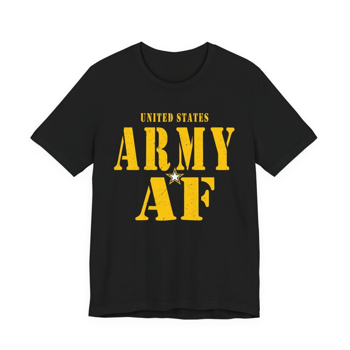 United States Army AF Shirt | Army AF Military T-Shirt | U.S. Army Pride Tee for Soldiers & Veterans - Anything AF