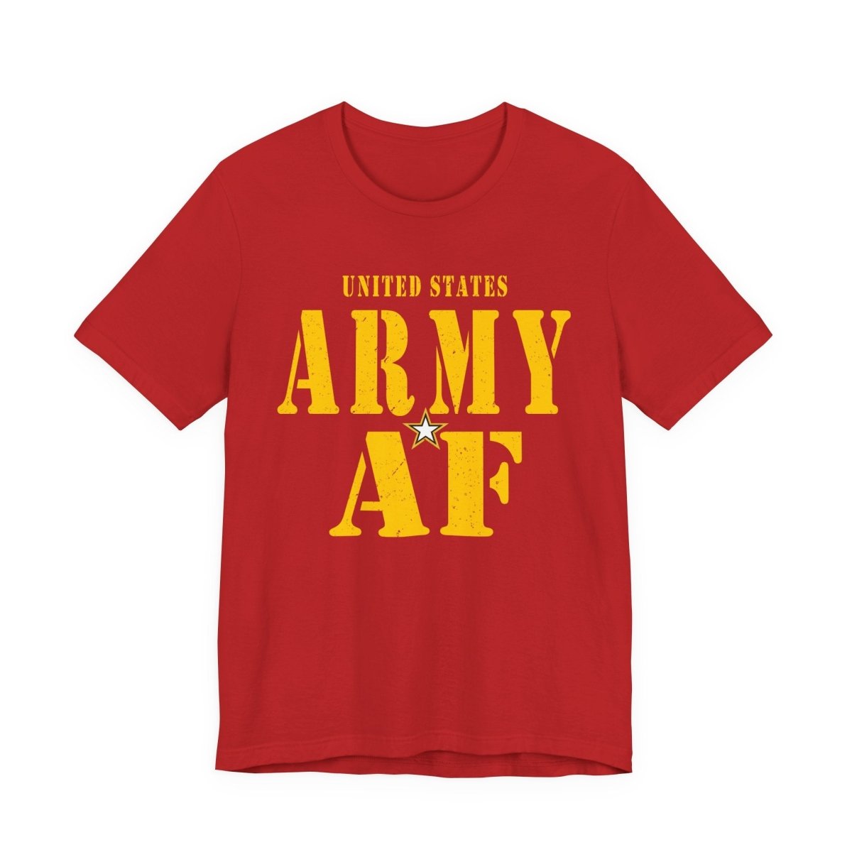 United States Army AF Shirt | Army AF Military T-Shirt | U.S. Army Pride Tee for Soldiers & Veterans - Anything AF