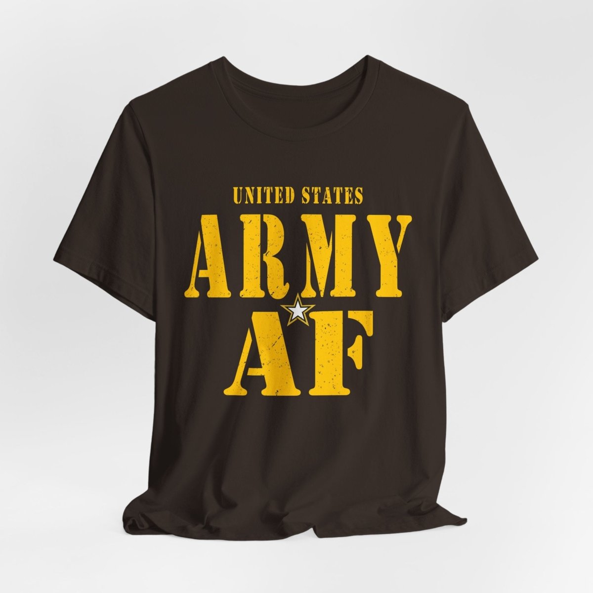 United States Army AF Shirt | Army AF Military T-Shirt | U.S. Army Pride Tee for Soldiers & Veterans - Anything AF
