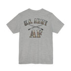 U.S. Army AF Shirt | OCP Camo Front & Back Print Army As Fuck Military T-Shirt with Crossed Rifles - Anything AF