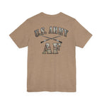 U.S. Army AF Shirt | OCP Camo Front & Back Print Army As Fuck Military T-Shirt with Crossed Rifles - Anything AF