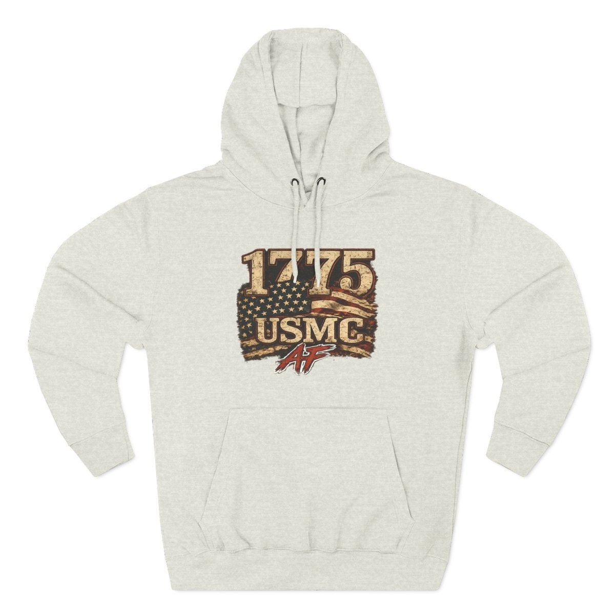USMC 1775 Marine Corps AF Heritage Hoodie | Military Graphic Sweatshirt | Anything AF - Anything AF